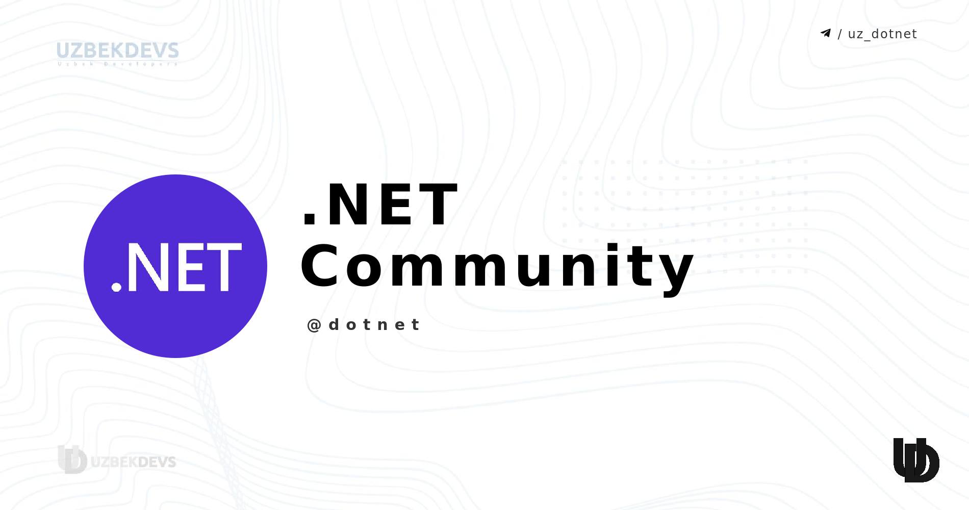 Net community. Uzbekdevs. DTM Test savollari.