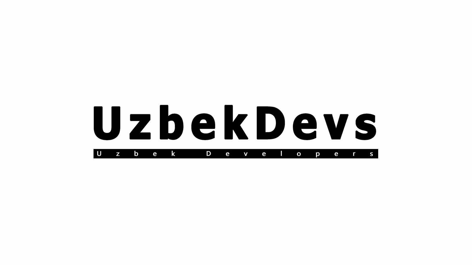 Uzbek Developers (UzbekDevs) o'z faoliyatini boshladi