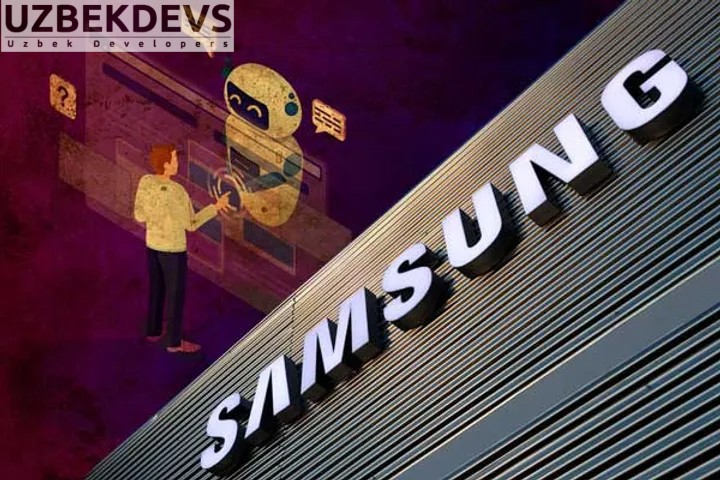 Samsung ofislarida sun'iy intellektli chatlardan foydalanish taqiqlandi